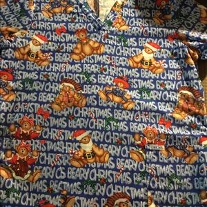 Set of two holiday scrubs-Christmas and Halloween